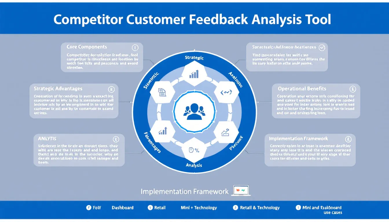 Transform your competitive intelligence gathering with our comprehensive Customer Feedback Analysis Tool - streamlining competitor research and product development insights into actionable strategies.