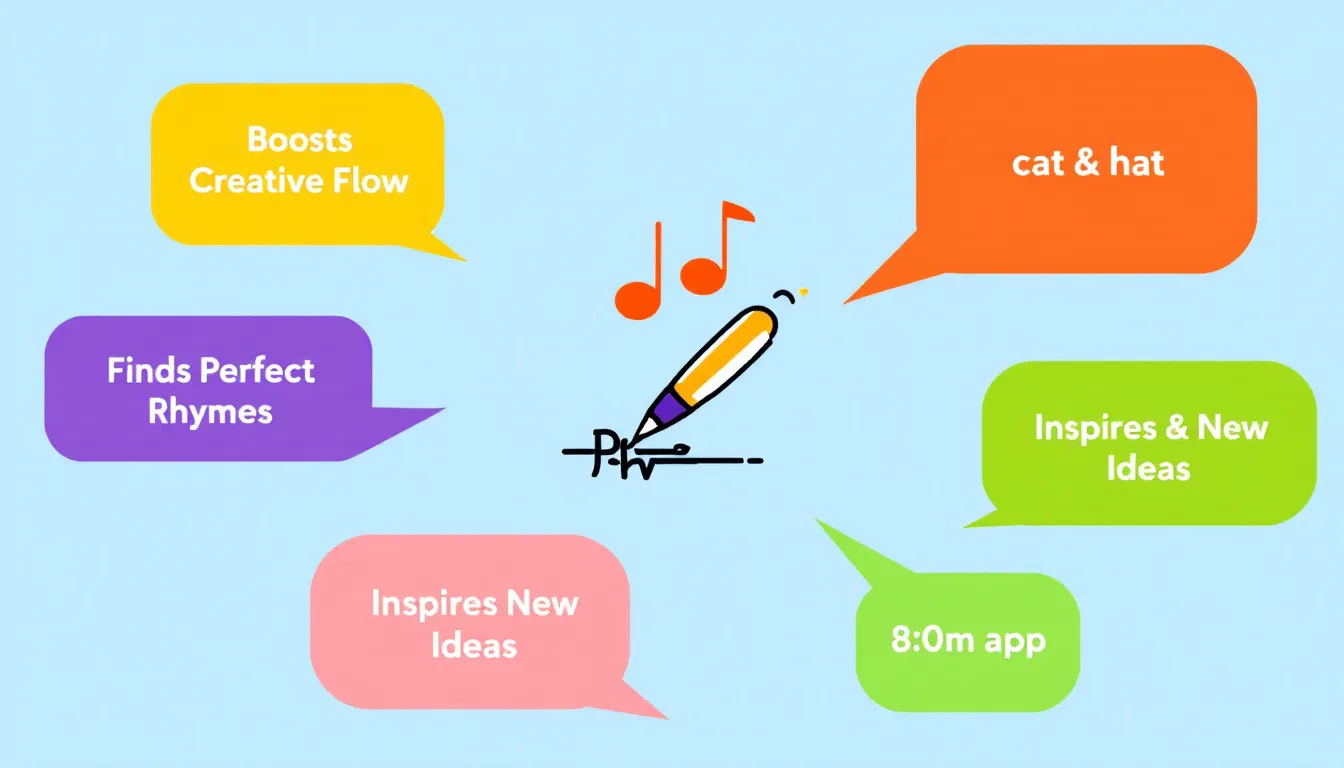 Elevate your songwriting and poetry with our Rhyme Finder tool - your key to unlocking creativity and crafting perfect lyrics.