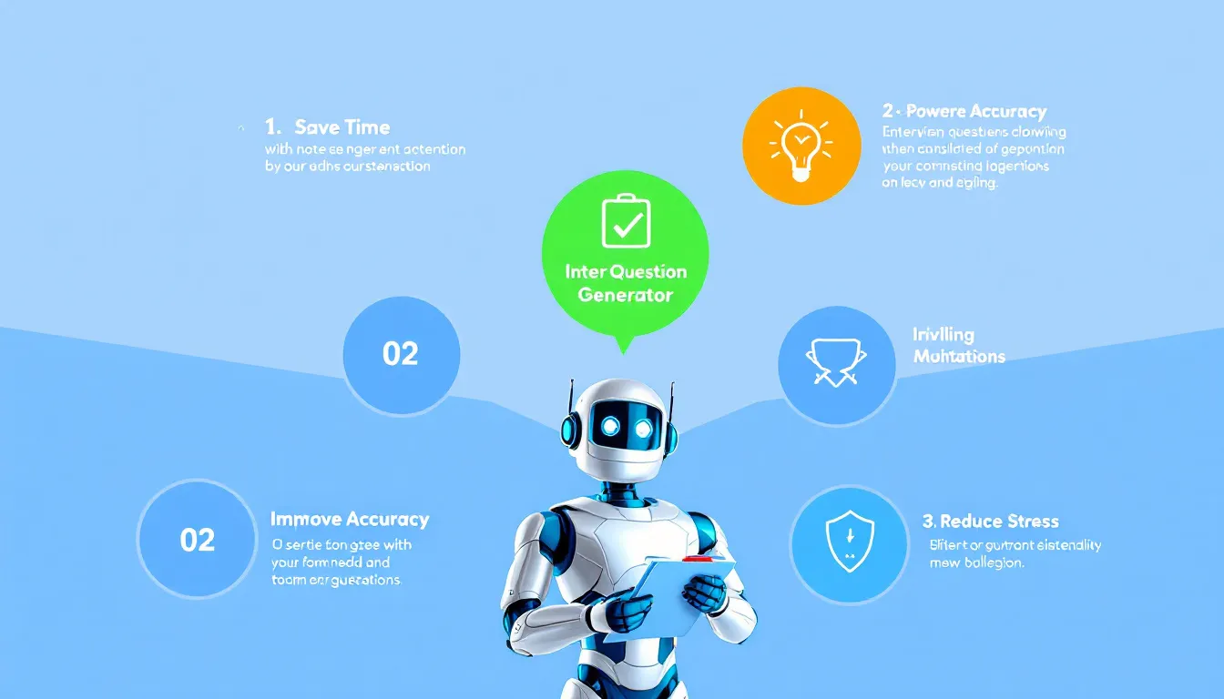 Revolutionize your hiring process with our AI-Powered Interview Question Generator - creating tailored, scenario-based questions in seconds.