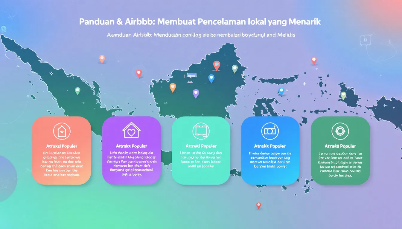 Tingkatkan pengalaman tamu Airbnb Anda dengan panduan lokal yang menarik dan informatif, dibuat dalam hitungan menit!