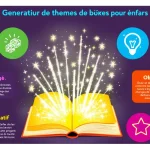 Découvrez notre Générateur de thèmes de livres pour enfants : transformez vos idées en histoires captivantes en quelques clics !