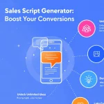 Revolutionize your sales approach with our Sales Script Generator - craft persuasive, tailored scripts in minutes and watch your conversion rates soar.