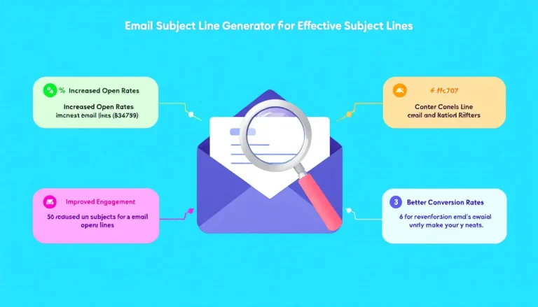 Boost your email marketing success with our Email Subject Line Generator - crafting compelling subject lines that drive open rates and engagement.