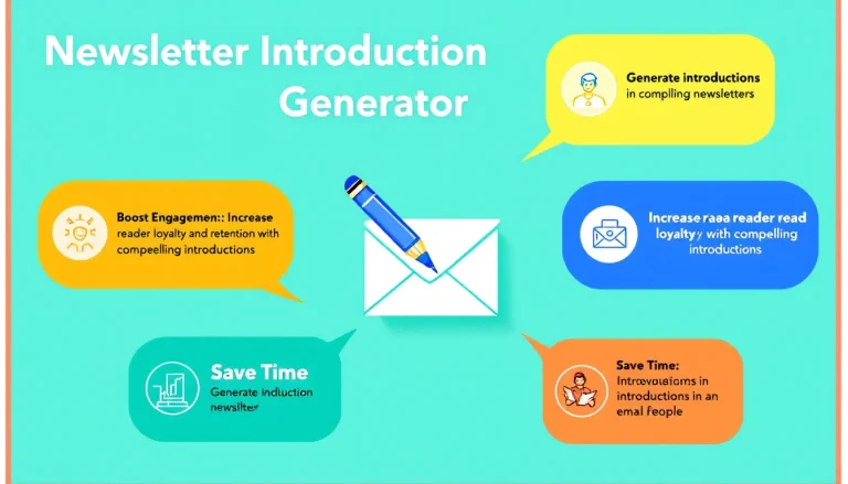 Revolutionize your newsletter content with our AI-powered Introduction Generator - crafting captivating openings that boost reader engagement in seconds.