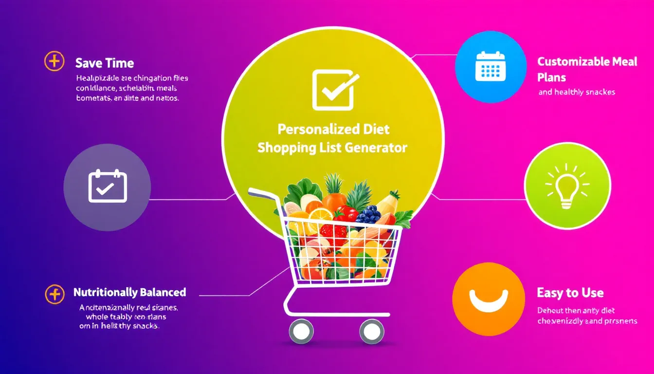 Revolutionize your meal planning with our Personalized Diet Shopping List Generator - tailoring nutritious grocery lists to your unique dietary needs and preferences.