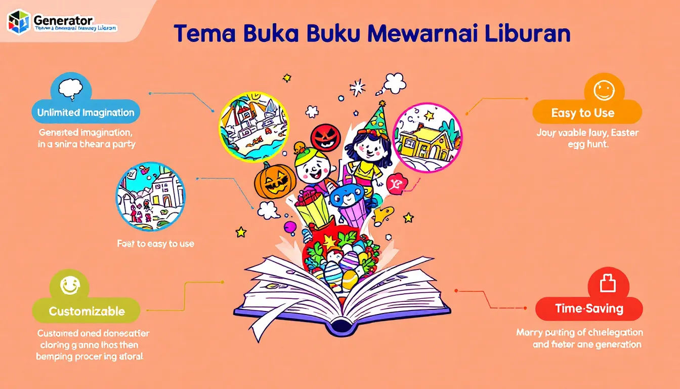 Temukan inspirasi kreatif untuk buku mewarnai liburan Anda dengan Generator Tema yang inovatif - mengubah ide menjadi konsep menarik dalam hitungan detik!