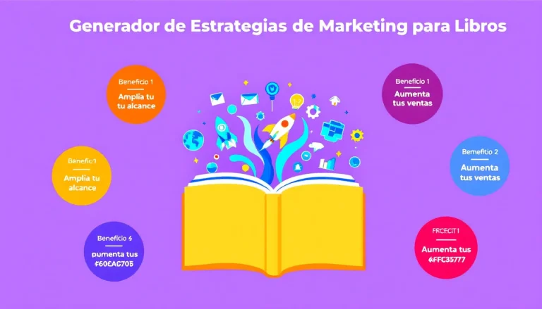 Potencia tus ventas literarias con nuestro Generador de Estrategias de Marketing para Libros - convierte las características únicas de tu obra en planes de acción efectivos.