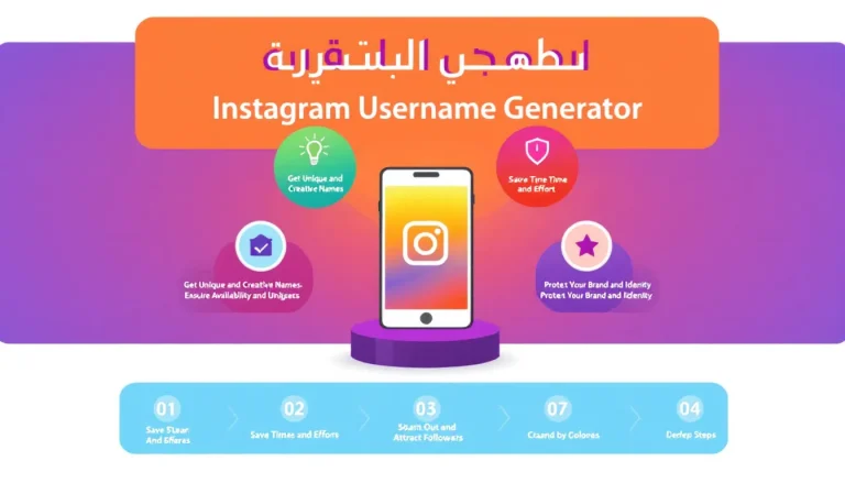 اكتشف قوة مولد أسماء المستخدم على إنستغرام - أداة مبتكرة لإنشاء هوية رقمية فريدة وجذابة في لحظات.