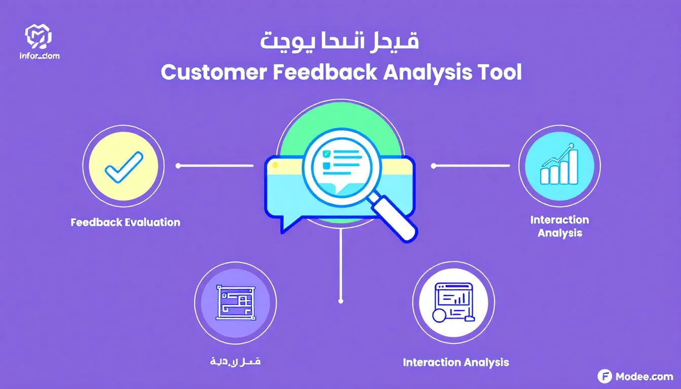 أداة تحليل ملاحظات العملاء: حول آراء عملائك إلى رؤى قيمة لتطوير منتجاتك وتحسين خدماتك بكفاءة وسرعة.