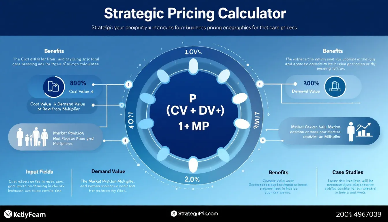 Master your market positioning with our Strategic Pricing Calculator - transform business data into optimized pricing strategies backed by advanced analytics and real-world success cases.