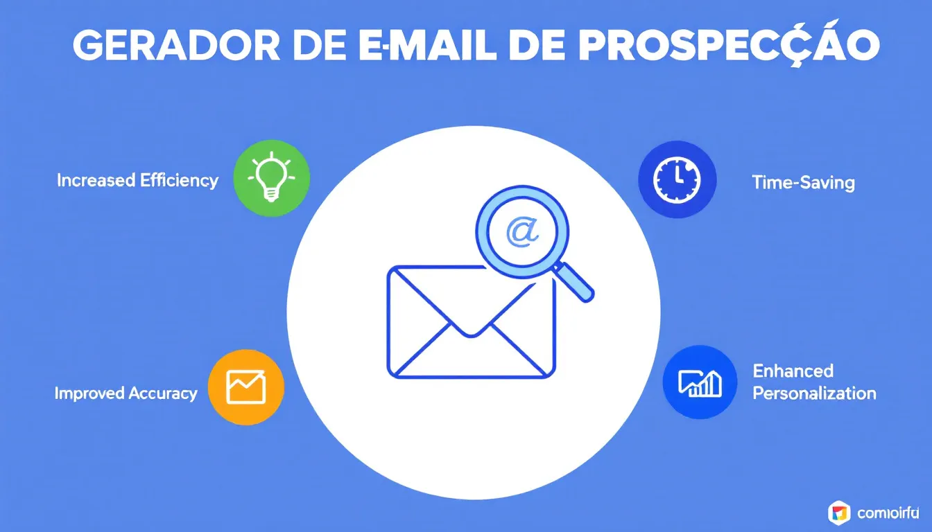 Revolucione sua estratégia de prospecção com o Gerador de E-mail personalizado - transforme informações da sua empresa em mensagens persuasivas em minutos.