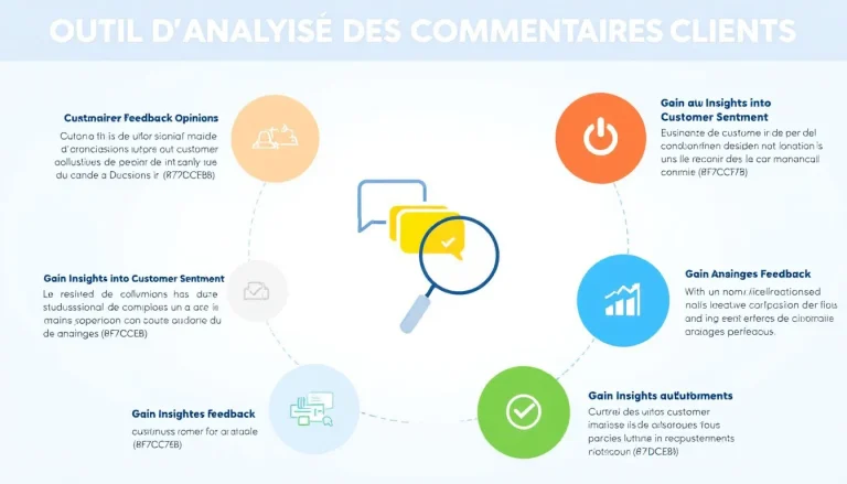 Optimisez votre service client grâce à notre outil d'analyse des commentaires : transformez les retours en insights actionables en quelques clics.