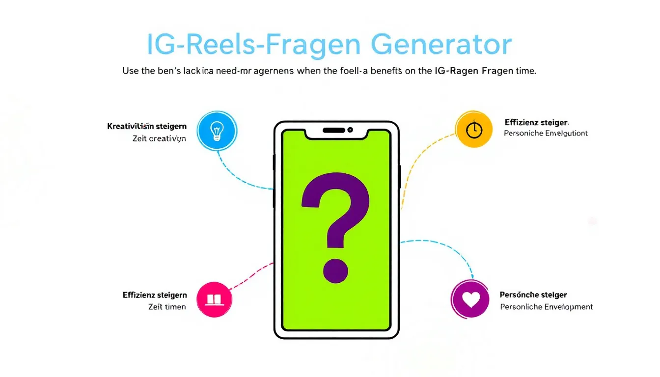 Steigern Sie Ihr Instagram-Engagement mit unserem IG-Reels-Fragen Generator - von kreativen Blockaden zu interaktivem Content in Sekundenschnelle!