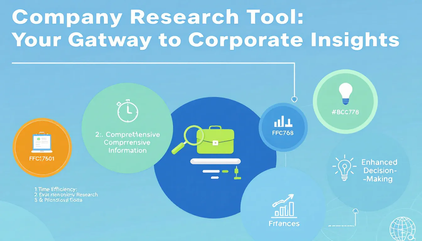 Unlock comprehensive business intelligence with our Company Research Tool - transforming scattered data into actionable insights in seconds.