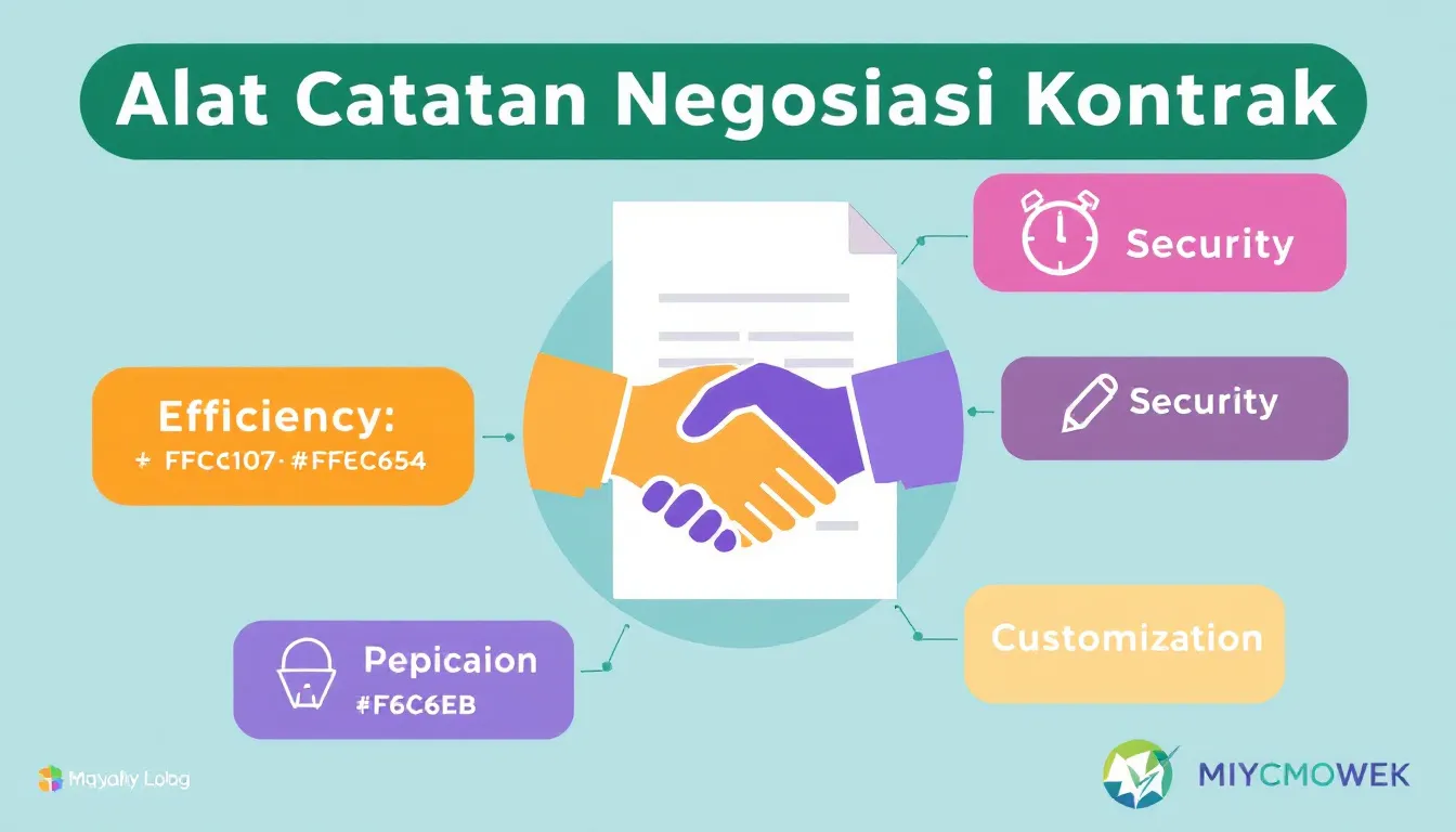 Tingkatkan efektivitas negosiasi kontrak Anda dengan Alat Catatan Negosiasi Kontrak - solusi inovatif untuk para profesional hukum modern.