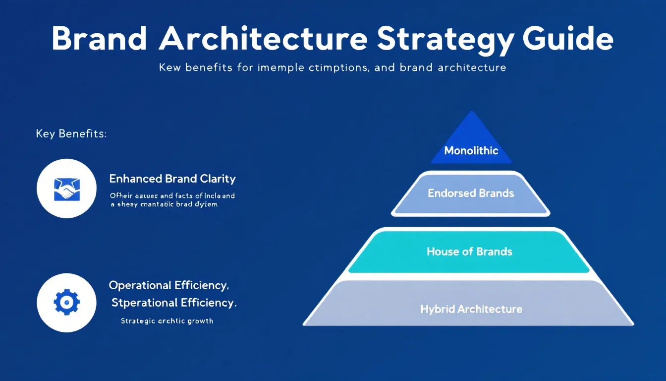 Master your brand portfolio organization with this comprehensive Brand Architecture Strategy Guide - your visual roadmap to building a coherent and scalable brand hierarchy.