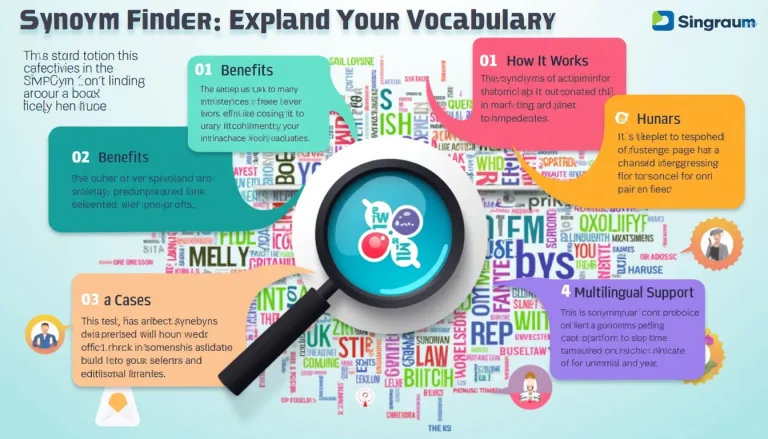 Discover the power of words with our Synonym Finder tool – your key to enhancing communication and creativity across multiple languages.