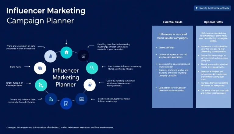 Transform your influencer marketing strategy with our comprehensive Campaign Planner - your all-in-one tool for creating targeted, results-driven campaigns that convert.