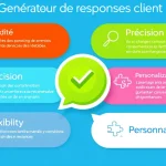 Optimisez votre service client avec notre Générateur de réponses : des réponses professionnelles et empathiques en quelques clics.