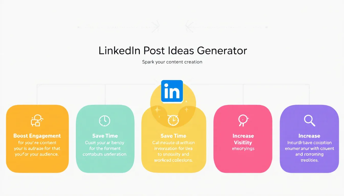 Boost your LinkedIn engagement with our Post Ideas Generator - transforming your industry expertise into captivating content effortlessly.