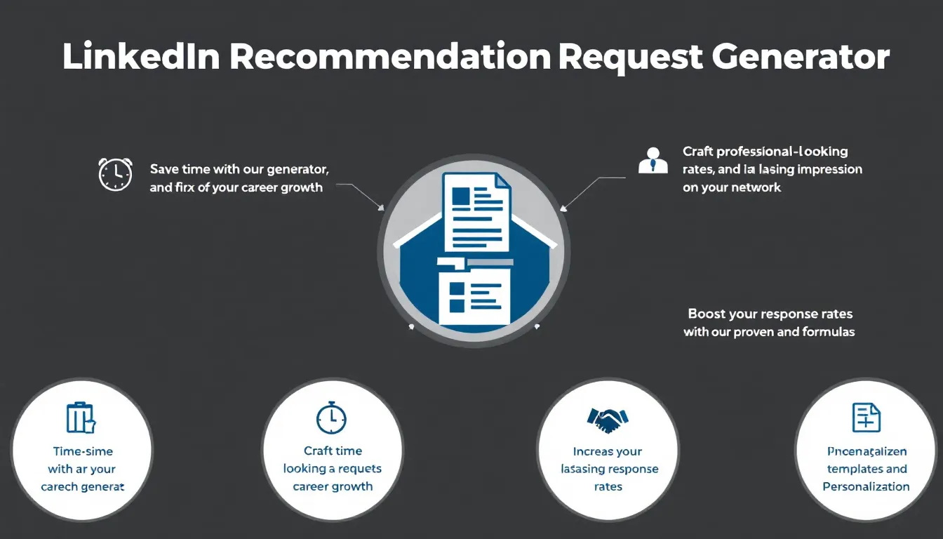 Elevate your LinkedIn profile with personalized, compelling recommendation requests using our innovative LinkedIn Recommendation Request Generator.