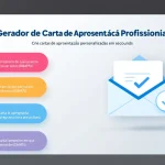 Destaque-se na busca de emprego com nosso Gerador de Carta de Apresentação Profissional - crie cartas personalizadas e impactantes em minutos.