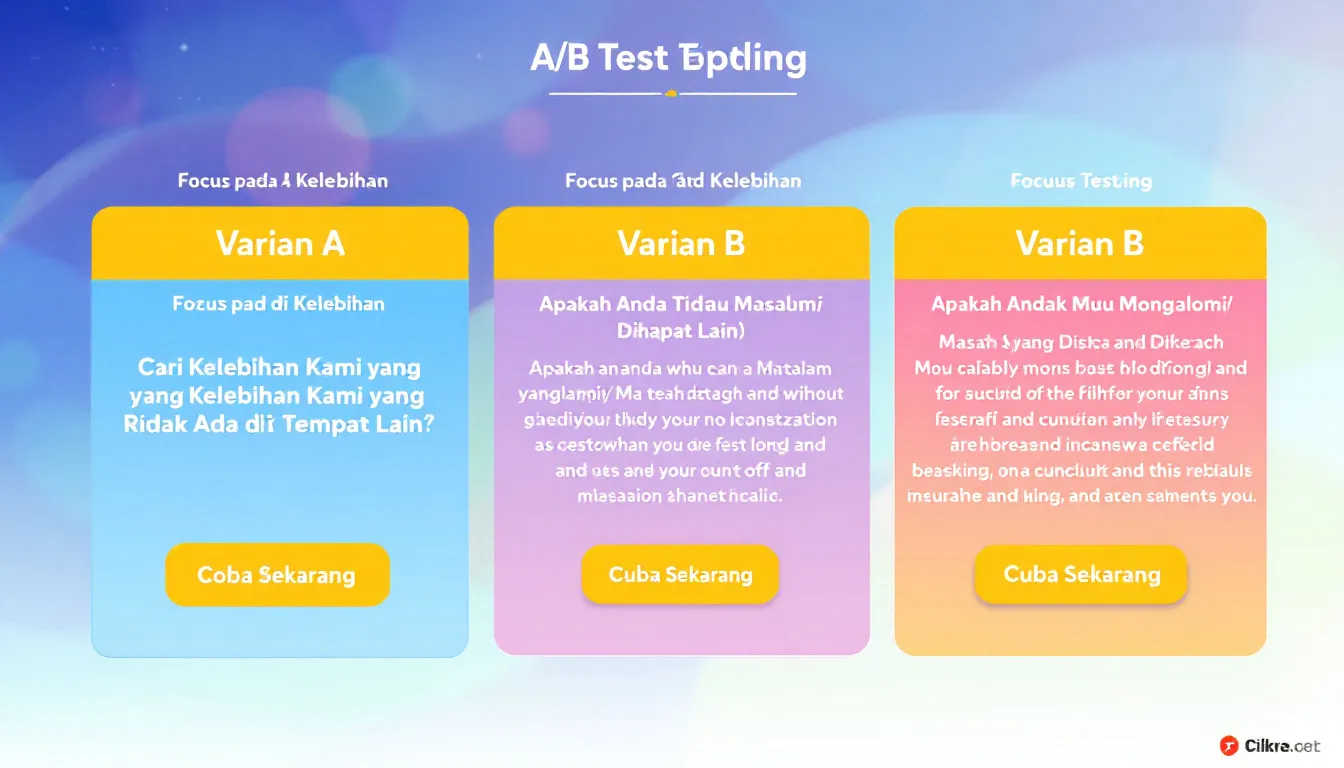 Feature image for: Pembuat Varian Sales Copy: Tingkatkan Konversi dengan A/B Testing