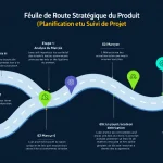 Découvrez comment créer une feuille de route stratégique de produit efficace en quelques clics grâce à notre outil innovant.