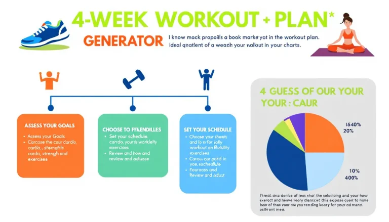 Discover how our 4-Week Workout Plan Generator creates personalized fitness routines tailored to your goals, equipment, and experience level.