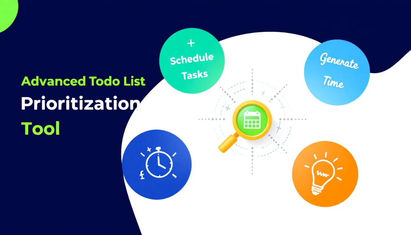 Boost your productivity with the Advanced Todo List Prioritization Tool - transform your chaotic to-do list into a strategic action plan.