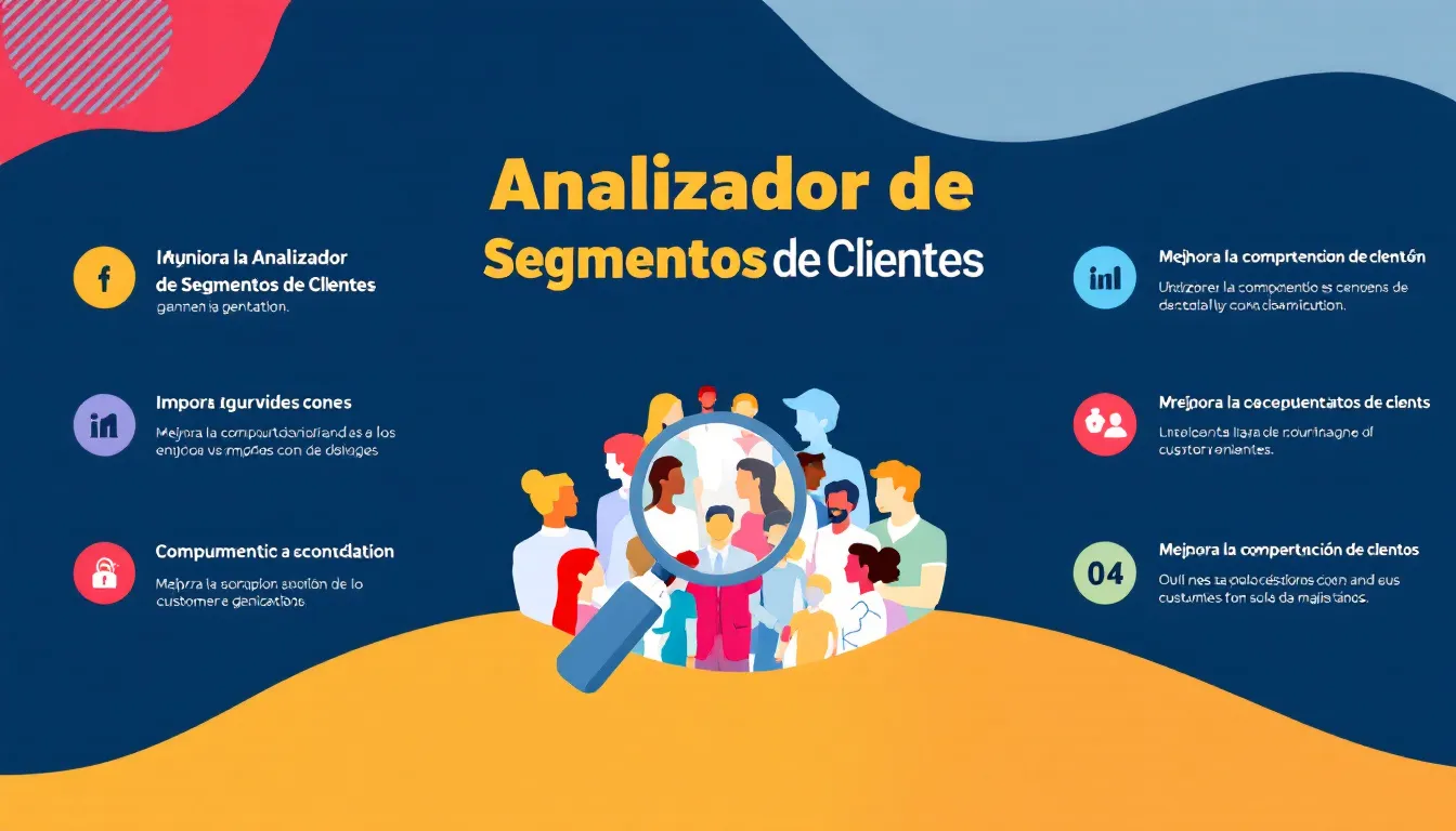 Revoluciona tu estrategia de marketing con nuestro Analizador de Segmentos de Clientes: transforma datos complejos en insights accionables en minutos.