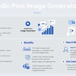 Revolutionize your LinkedIn presence with our AI-powered Post Image Generator Tool - create stunning, customized visuals in minutes!