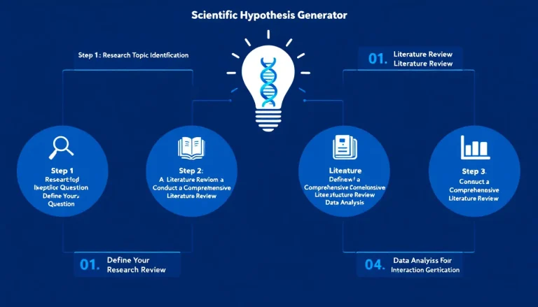 Revolutionize your research process with the Scientific Hypothesis Generator - transforming research topics into testable hypotheses in minutes.