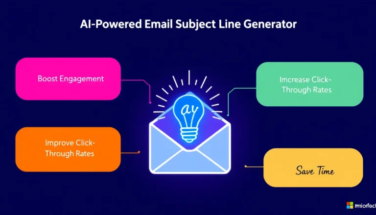 Revolutionize your email marketing with our AI-Powered Subject Line Generator - crafting compelling, high-converting subject lines in seconds.