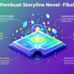 Atasi writer's block dan tingkatkan kreativitas Anda dengan Pembuat Storyline Novel Fiksi - alat inovatif untuk penulis pemula dan berpengalaman.