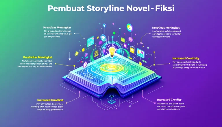 Atasi writer's block dan tingkatkan kreativitas Anda dengan Pembuat Storyline Novel Fiksi - alat inovatif untuk penulis pemula dan berpengalaman.