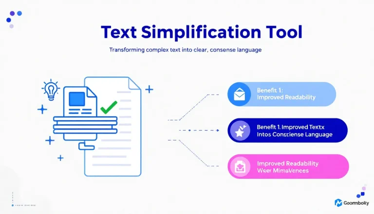 Simplify complex content effortlessly with our Text Simplification Tool - transforming expert-level writing into 8th-grade level text for broader audience reach.