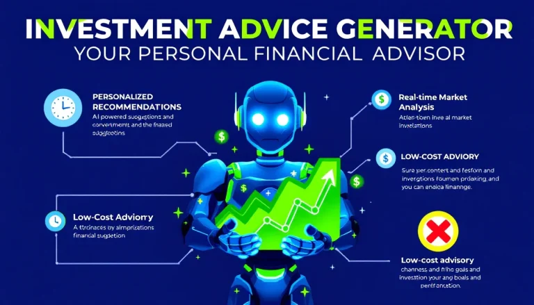 Empower your investment decisions with our AI-driven Investment Advice Generator - delivering personalized, sector-specific financial guidance at your fingertips.