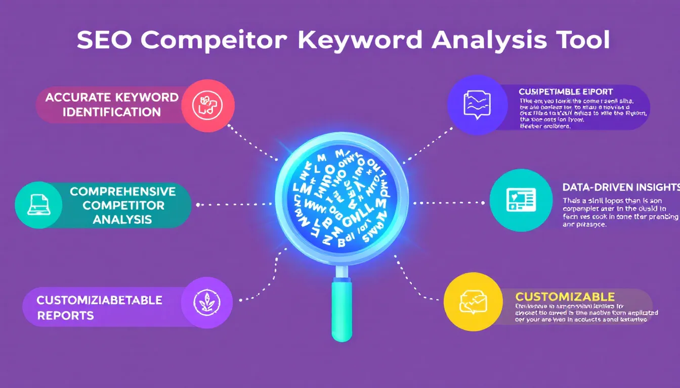 Unlock hidden SEO opportunities and outperform competitors with our powerful SEO Competitor Keyword Analysis Tool.