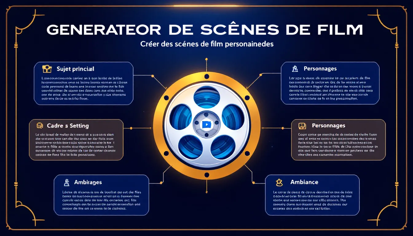 Découvrez notre Générateur de scènes de film : transformez vos idées en scénarios captivants en quelques clics !