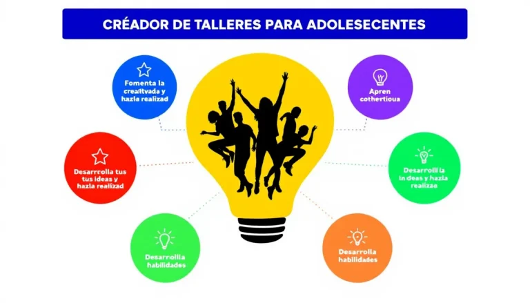 Optimiza la planificación de talleres juveniles con nuestra herramienta innovadora: crea experiencias educativas impactantes para adolescentes en minutos.