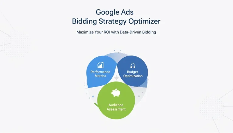 Master your Google Ads performance with our comprehensive Bidding Strategy Calculator - transform complex metrics into optimized bidding strategies tailored to your business goals.