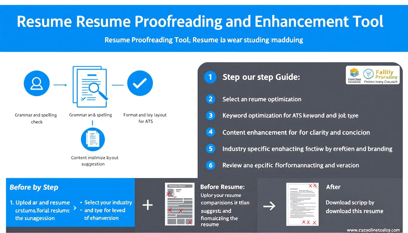 Elevate your job search with our Resume Proofreading and Enhancement Tool - transforming your resume into a powerful, professional document in minutes.