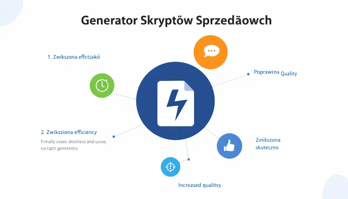 Odkryj moc efektywnej sprzedaży z naszym Generatorem Skryptów Sprzedażowych - twórz perswazyjne teksty w kilka minut!