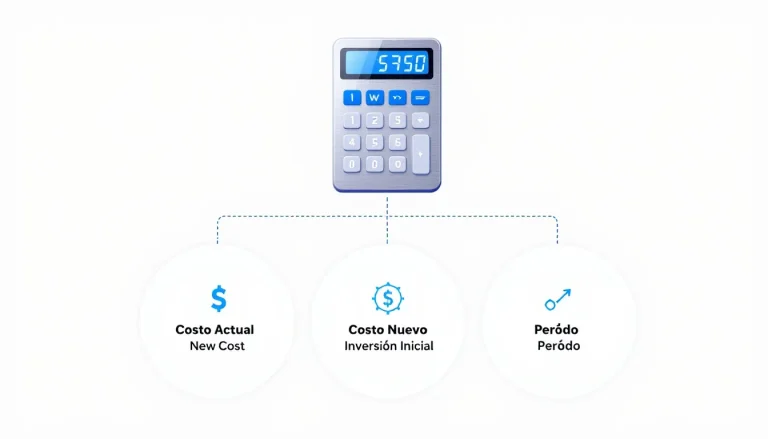 Descubre nuestra potente Calculadora de Ahorro y ROI con Prueba Social: la herramienta definitiva para analizar y visualizar el retorno de inversión de tus proyectos empresariales.