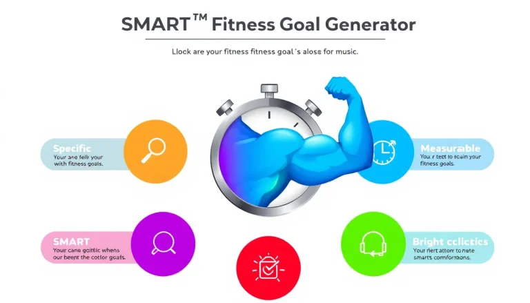 Transform your fitness journey with our SMART Fitness Goal Generator - turning vague aspirations into achievable, personalized objectives.