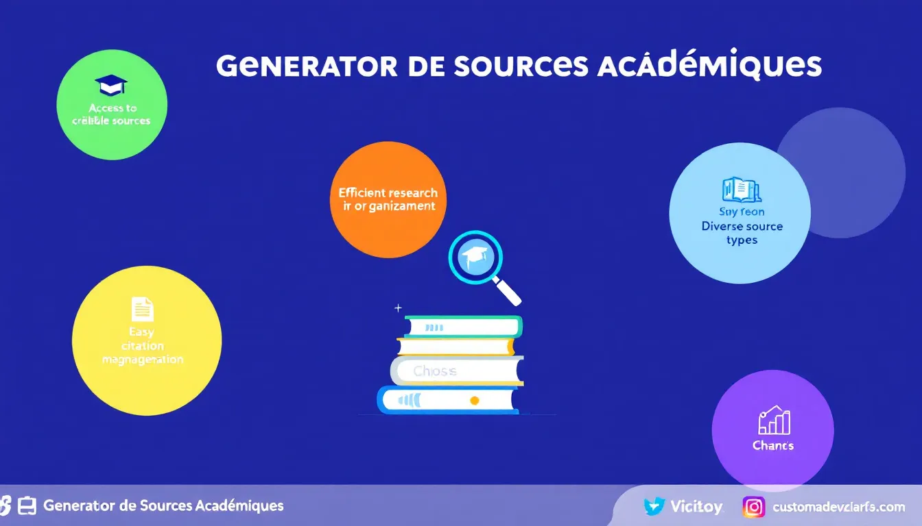 Optimisez votre recherche académique avec notre Générateur de Sources Académiques - transformez vos critères en une liste de sources fiables en quelques clics.