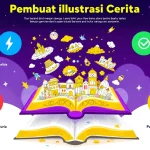 Ubah cerita Anda menjadi ilustrasi menarik dengan Pembuat Ilustrasi Cerita - alat inovatif untuk buku mewarnai dan materi visual kreatif.