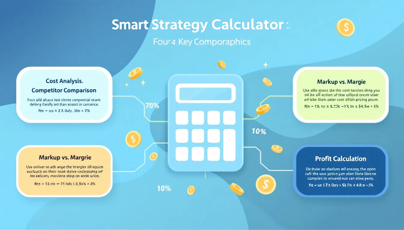 Master your pricing strategy with our interactive calculator tool - transform raw costs and competitor data into optimal pricing decisions backed by data-driven analysis.