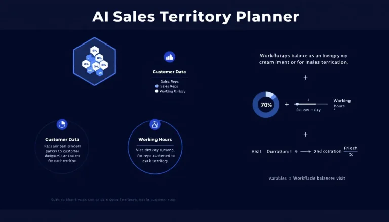 Revolutionize your sales territory management with AI-powered optimization - transform complex customer data into perfectly balanced sales territories effortlessly.